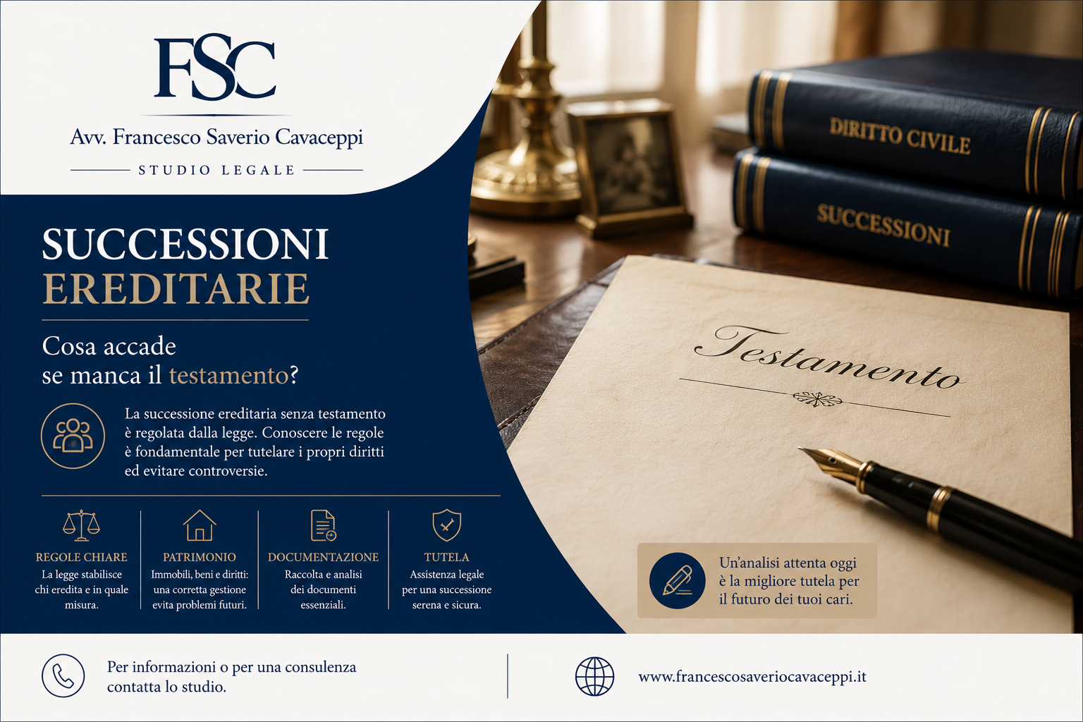 Successione ereditaria: cosa accade se manca il testamento?